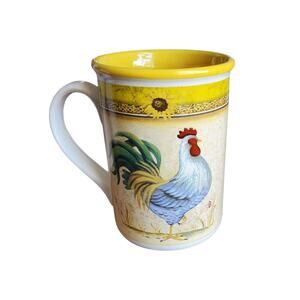 Gibson Designs Morning Call Rooster Mug – Discontinued Farmhouse Style